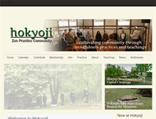 Tablet Screenshot of hokyoji.org